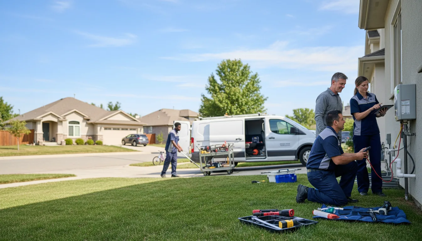Tankless water heater service in Thurman, OH